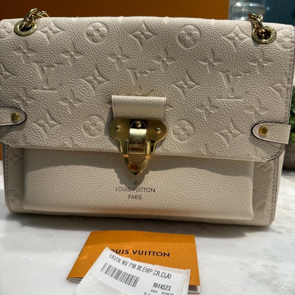 Authentic LOUIS VUITTON Empreinte Vavin PM Cream - Picture 7 of 7